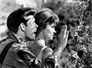 Movies Prints: Cliff Richard, Lauri Peters, on-set of the British Film