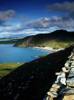 Seas Prints: Cliffs At Tranarossan Bay, Co Donegal, Ireland