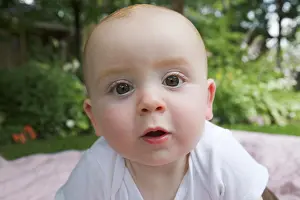 Only One Person Prints: Close-Up Of Baby Boy, Ontario