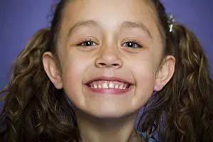 4 5 Years Prints: Close-up of a girl smiling