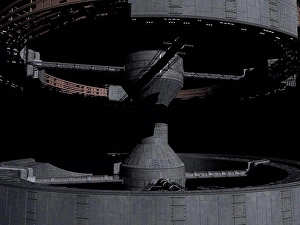 Spaceflight Prints: Close-up of space station from 2001: A Space Odyssey
