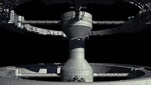 Mystery Prints: Close-up of space station from 2001: A Space Odyssey