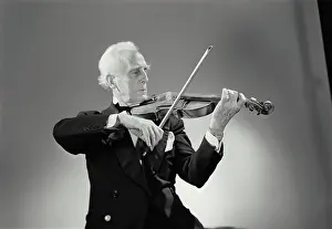 Spotlight Prints: Close-up of a violinist playing a violin
