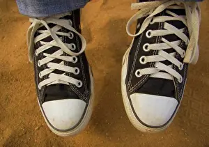 Foot Prints: Closeup of runners
