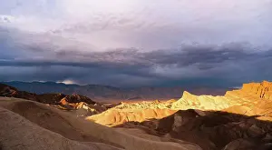 Vista Prints: The cloud cover makes it dramatic at sunrise in Death Valley