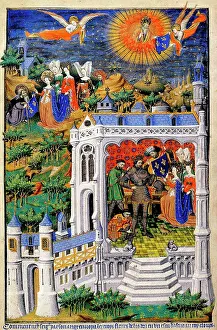 French History Prints: Clovis (c. 466 - 511) was the first King of the Franks and the first Catholic King to rule over Gaul (France)