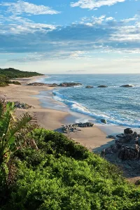 Garden Province Prints: Coastal scene at Southbroom. KwaZulu Natal South Coast