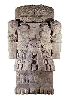Mexico Prints: Coatlicue. s.XIV. Goddess of the earth