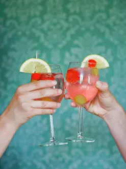 Celebrations Prints: Two cocktail drinks