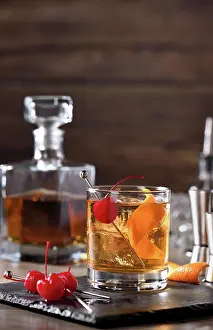 Refreshing Prints: Cocktail Old Fashioned Cocktail Old Fashioned is an old-fashioned sophistication of whiskey and sweet syrup