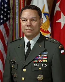 George Prints: Colin Luther Powell (born April 5)