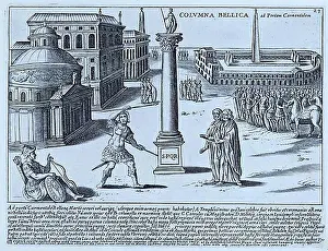 Entrances Prints: Columna Bellica ad Portam Carmentalem
