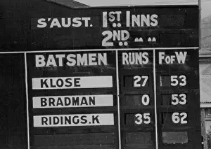 Compete Prints: 'Come War, Come Rain - We Must Have Our Cricket' 'O' Dradman