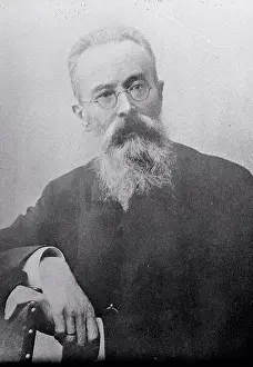 Composer Prints: Composer Nikolai Rimsky-Korsakov (1844-1908) by Anonymous /Russian State Archive of Literature and Art