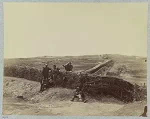 1861 1865 Prints: Confederate fortifications at Centreville