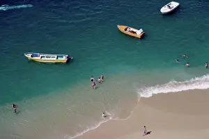 Mexico Prints: Congesa Beach Acapulco, Mexico