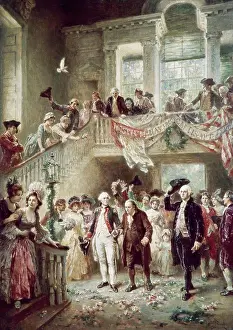 Bannister Prints: Constitutional Convention Jean Leon Gerome Ferris (1863-1930 American)