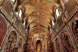 Interior Photo Prints: Convent church Igreja de Santa Clara
