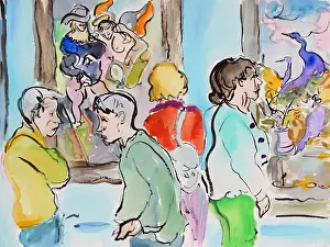 Fine Prints: Conversation in a Gallery, 2001