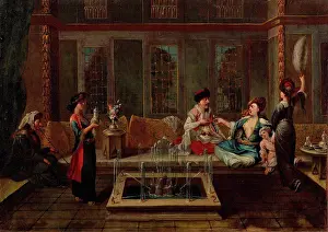 Orient Prints: The Conversation by Vanmour (Van Mour)