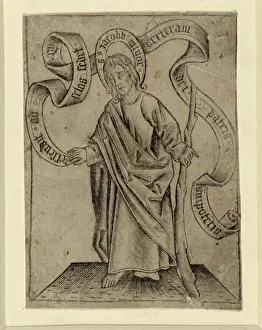 Levels Prints: Copper engraving Jacobus Minor by Meister der Berliner Passion