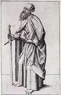 Copper Prints: This copper engraving by Meister FVB
