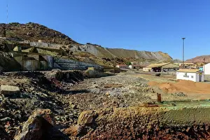 Category Prints: Copper mine. Nababiep (Nababeep). Namaqualand. Northern Cape. South Africa