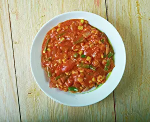 Powder Prints: Corn Capsicum Masala Corn Capsicum Masala Recipe - Side Dish For Chapati
