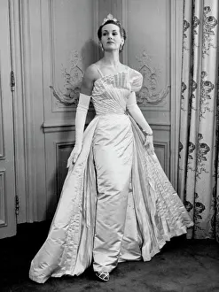 Royal Prints: For A Coronation Ball - Stately gown for the ball