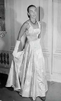 Gown Prints: In Coronation Brocade -- Gown to catch all eyes