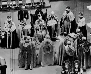 King Of The United Kingdom Prints: The Coronation of King George VI