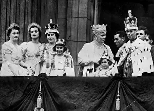 King Of The United Kingdom Prints: The coronation of King George VI