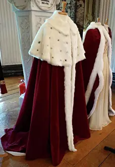 Coronation Prints: Coronation robes of 10th Duke of Marlborough