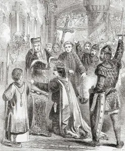 Monarch Prints: The coronation of William the Conqueror