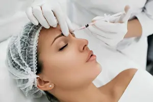 Forehead Prints: Cosmetic injection