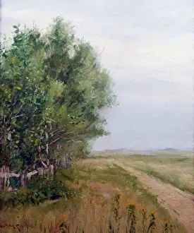 Lane Prints: Country Lane William Merritt Chase (1849-1916 American) Oil on canvas David David Gallery