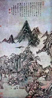 Country Side Prints: Countryside; Chinese Song Dynasty. 10th Century, chinese
