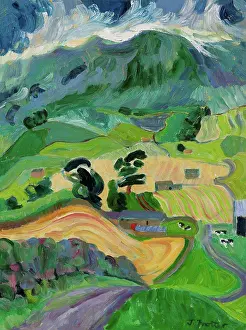 Pasture Prints: Countryside by Josephine Trotter, 2012 (b.1940/British)