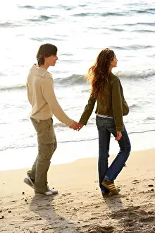 Place Prints: Couple beach