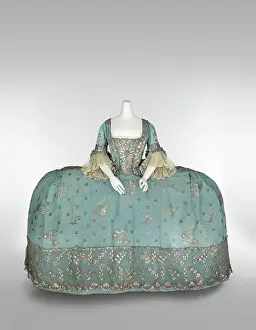 Formal Prints: Court dress ca. 1750 British In the eighteenth century
