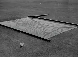 Compete Prints: Covering at Sydney Cricket Ground. December 23, 1946