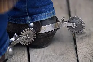 Cowboy boots and spurs. MR-C001