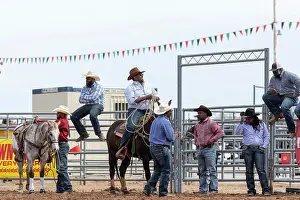 Rope Prints: Cowboys and cowgirls behind the scenes at the Arizona Black Rodeo