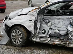 Dangerous Prints: crashed Hyundai Solaris St. Petersburg