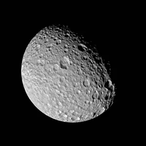 Moons Prints: Craters on Mimas
