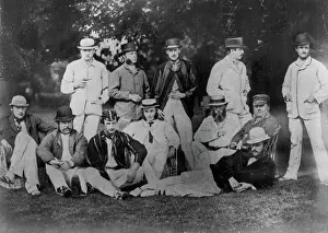 Cricket Prints: Cricket In 1866 -- King Edward - Then Prince of Wales - Was Bowled for a 'Duck' the crowd was Annoyed