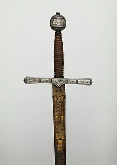 Blade Prints: Cross Hilt Sword 1600-1625 Blade signed by Clemens Horn German This sword is a fine example of the most fashionable