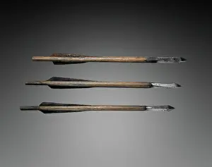Leather Prints: Crossbow Bolt, 1500s-1600s. Germany