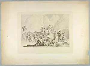 Crossing Prints: Crossing the River Styx, Julius Caesar Thaeter