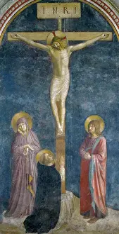 Cruel Prints: The Crucifixion with Saint Dominic by Fra Angelico